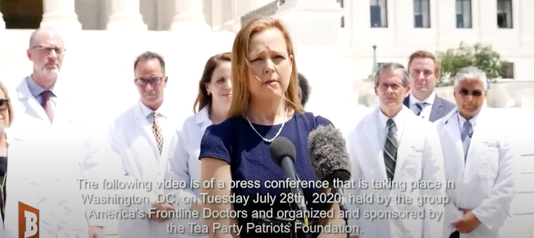 Silenced Frontline Doctors Hold Capitol Hill Press Conference to Challenge Big Tech